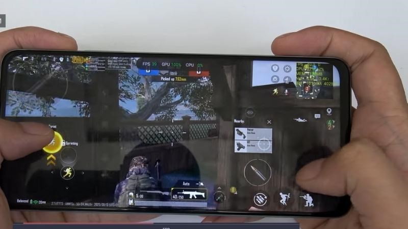 Hiệu năng chơi game PUBG Mobile của Oppo A58
