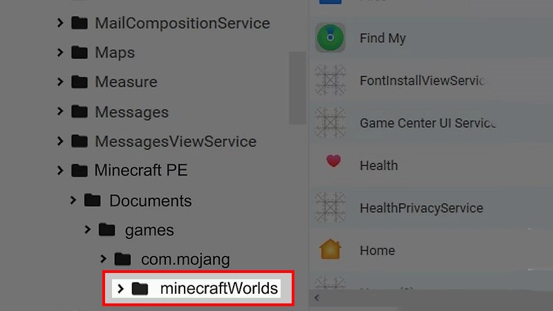 Cách tải map Minecraft trên iOS bước 7