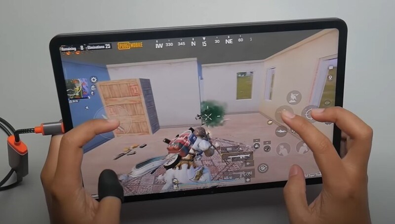 Xiaomi Pad 6 khi test game PUBG Mobile