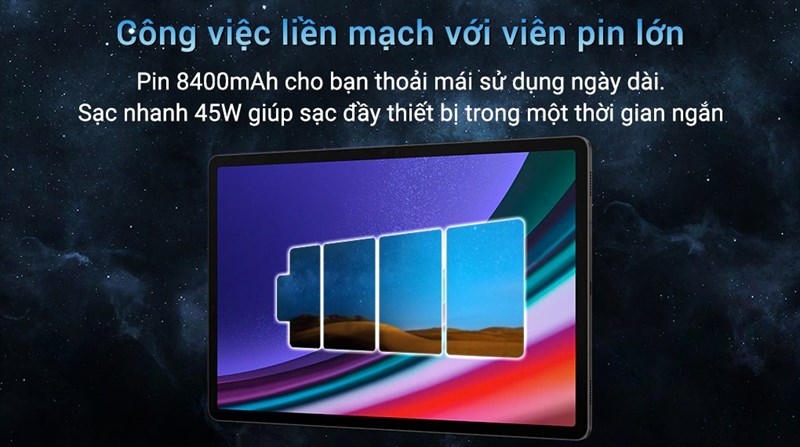 Thỏa mãn mọi nhu cầu với pin khủng Thỏa mãn mọi nhu cầu với pin khủng