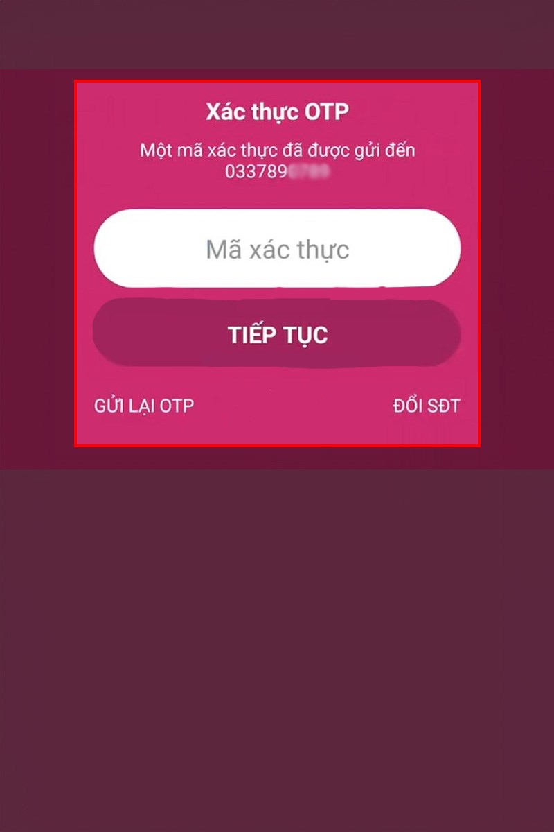 Đăng ký tài khoản Momo khôn cần tài khoản ngân hàng bước 2 Đăng ký tài khoản Momo khôn cần tài khoản ngân hàng bước 3