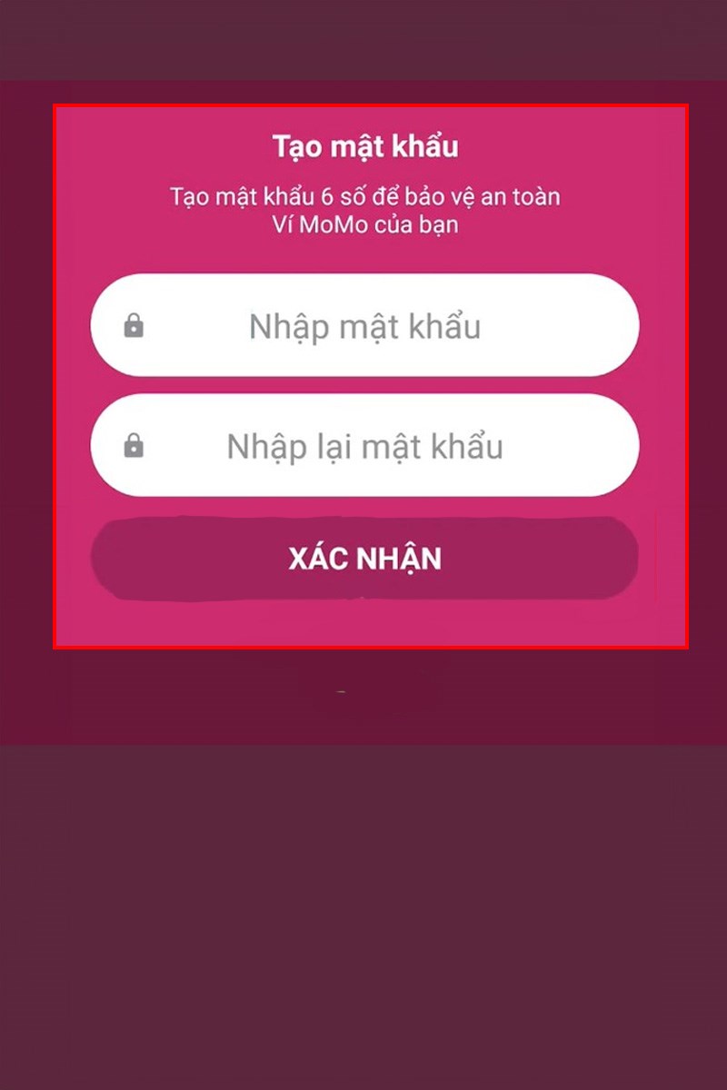 Đăng ký tài khoản Momo khôn cần tài khoản ngân hàng bước 3 Đăng ký tài khoản Momo khôn cần tài khoản ngân hàng bước 4