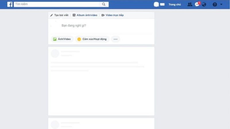 Lỗi t&igrave;m nạp dữ liệu tr&ecirc;n Facebook l&agrave; g&igrave; 
