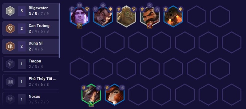 Đội h&igrave;nh giữa trận