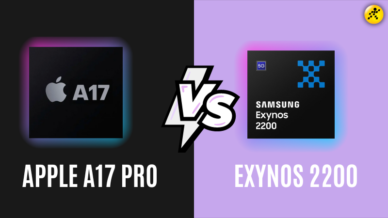 So sánh Apple A17 Pro vs Exynos 2200, đẳng cấp 2 flagship