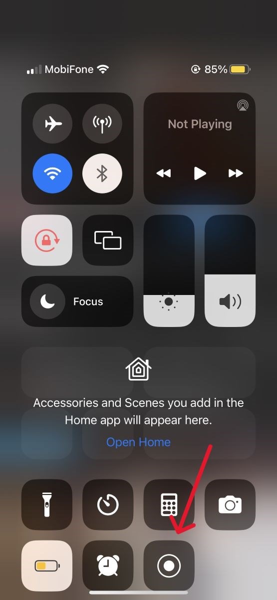 K&eacute;o vuốt m&agrave;n h&igrave;nh từ g&oacute;c phải