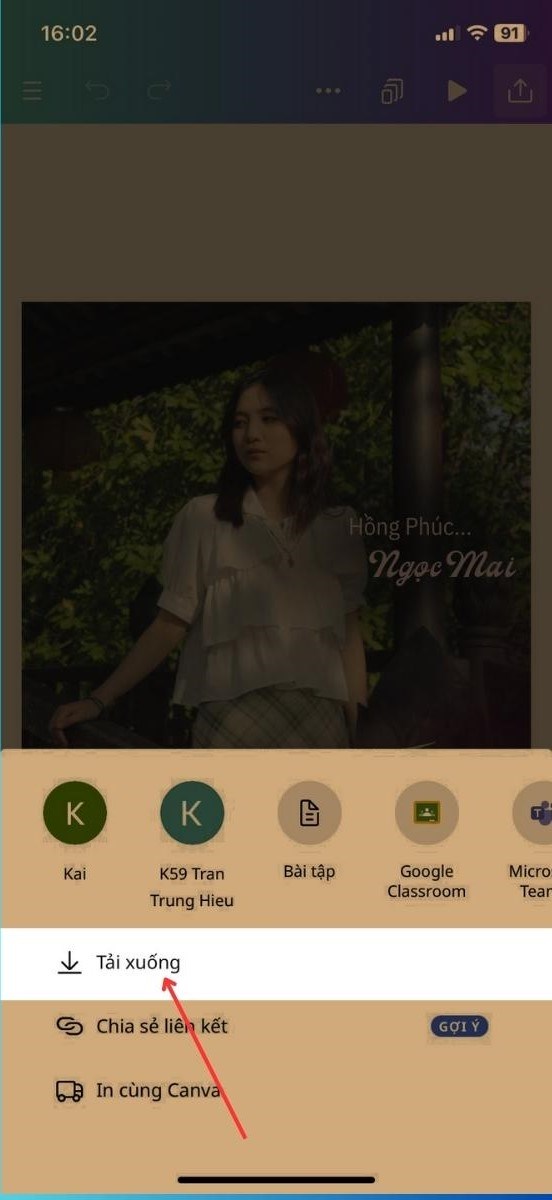 Chọn Tải xuống