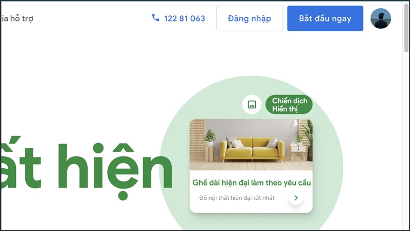 Đăng nhập v&agrave;o t&agrave;i khoản Google Ads