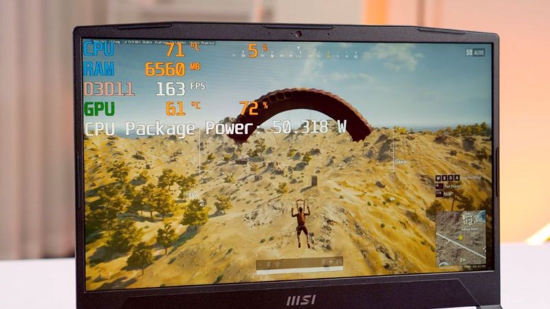 i7 13620H với RTX 4050 chơi game mượt m&agrave;