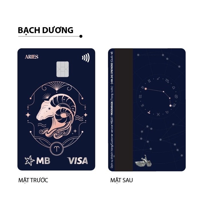 Thẻ MB Cung Bạch Dương