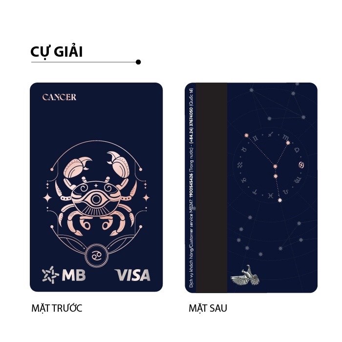 Thẻ MB Cung Cự Giải