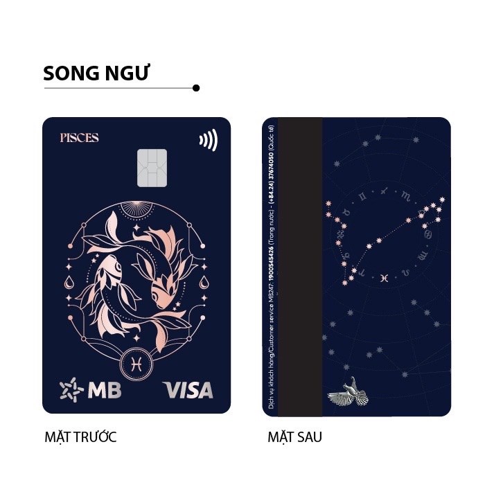 Thẻ MB Cung Song Ngư