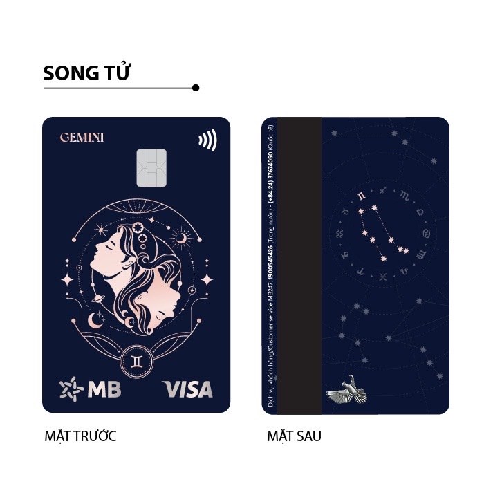 Thẻ MB Cung Song Tử