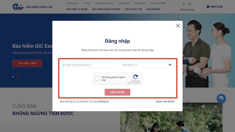 Đăng nhập v&agrave;o t&agrave;i khoản của bạn 