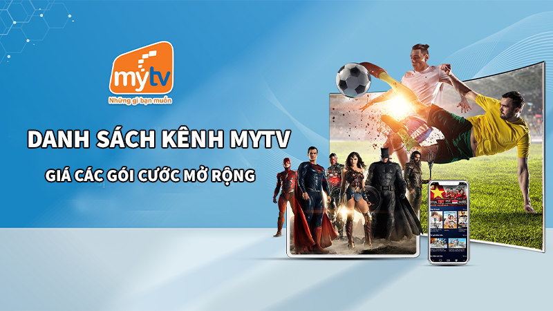 Danh sách các kênh MyTV