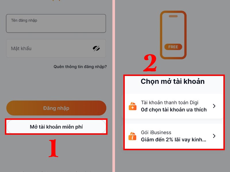 Cách mở tài khoản VIB online ứng dụng MyVIB