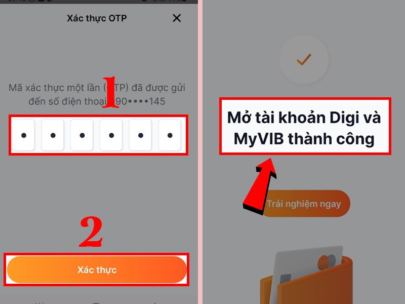 Cách mở tài khoản VIB online ứng dụng MyVIB