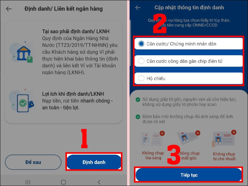 Nhập m&atilde; giới thiệu để mở v&iacute; VNPAY