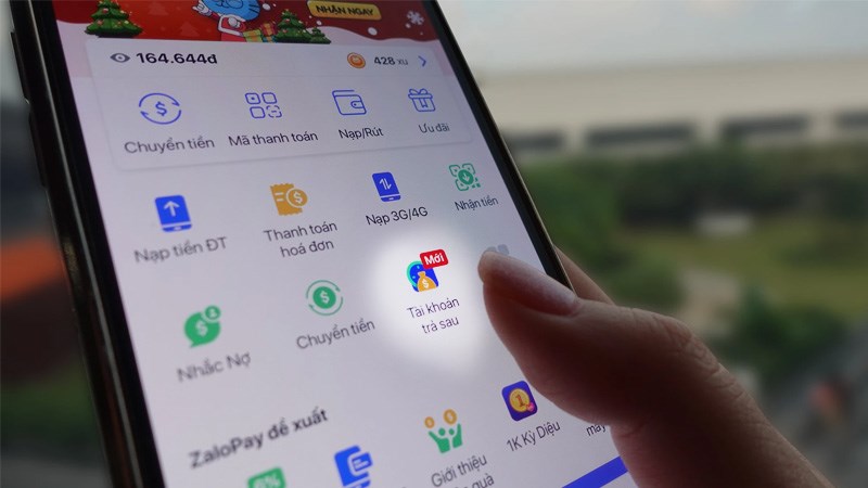 V&iacute; trả sau ZaloPay