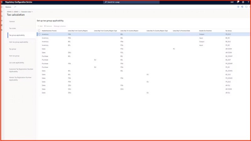 Microsoft Dynamics 365 Finance