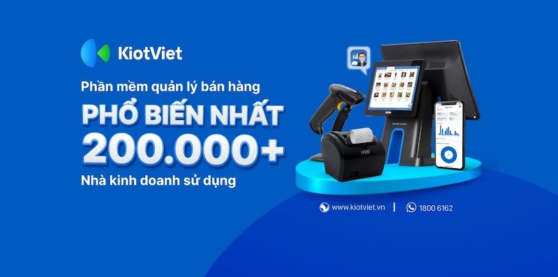 KiotViet: Phần mềm kế toán bán hàng dễ sử dụng