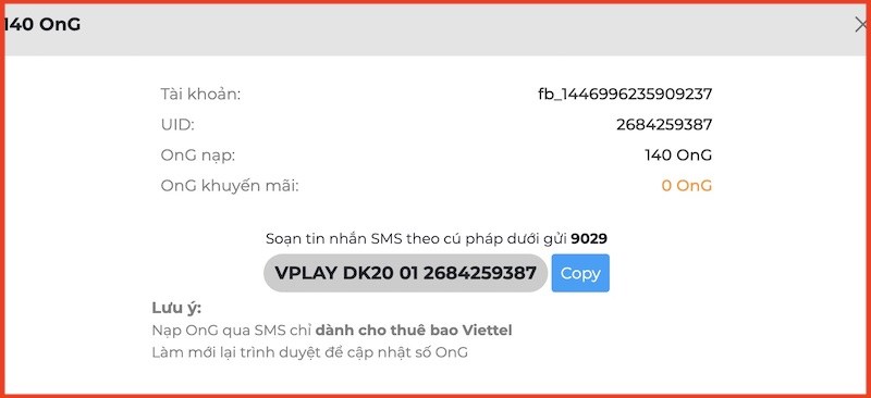 Gửi tin nhắn để ho&agrave;n tất giao dịch 