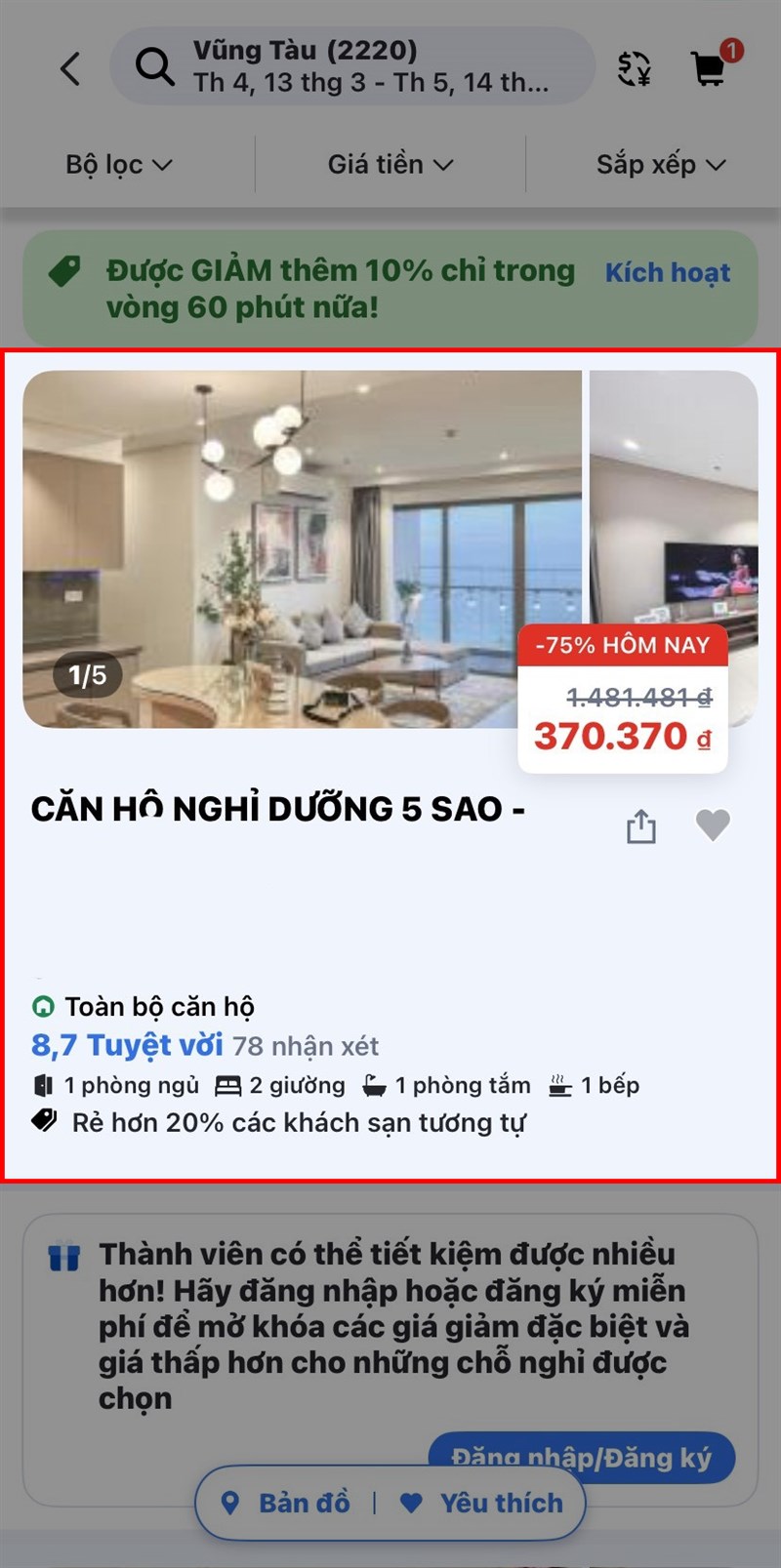 Cách đặt phòng trên agoda không cần thẻ tín dụng bước 5 Cách đặt phòng trên agoda không cần thẻ tín dụng bước 5