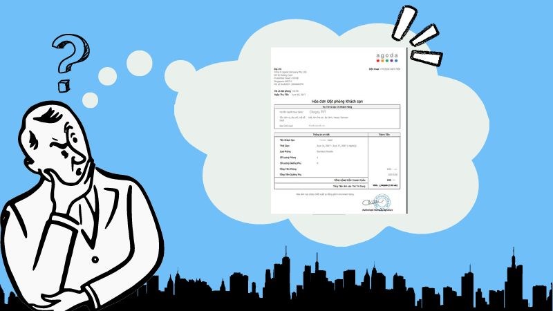 Agoda c&oacute; xuất h&oacute;a đơn đỏ kh&ocirc;ng?