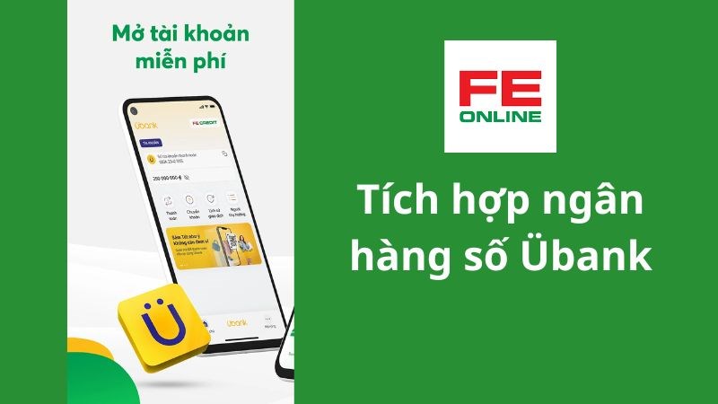 Tích hợp ngân hàng số Übank Tích hợp ngân hàng số Übank