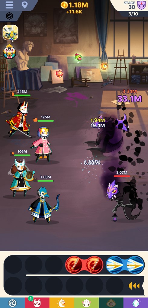 Số lượng quái vật sẽ liên tục tăng cũng như ngày càng mạnh hơn Số lượng quái vật sẽ liên tục tăng cũng như ngày càng mạnh hơn