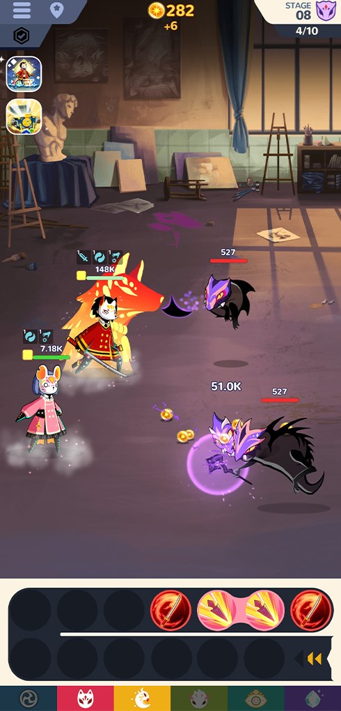 Mỗi chiếc mặt nạ là hiện thân của một linh vật khác nhau Mỗi chiếc mặt nạ là hiện thân của một linh vật khác nhau