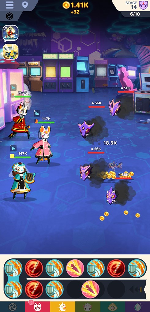 Người chơi sẽ cần chiến đấu chống lại những tên quỷ dữ đang lũ lượt kéo đến Người chơi sẽ cần chiến đấu chống lại những tên quỷ dữ đang lũ lượt kéo đến