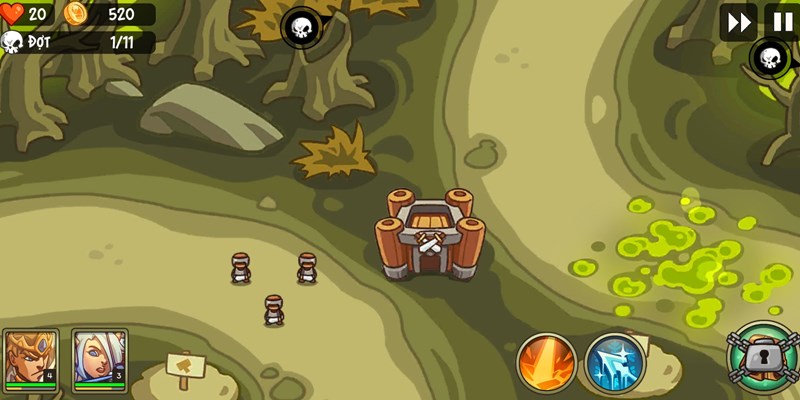 Th&aacute;p L&ocirc;i vũ (Barrack tower)