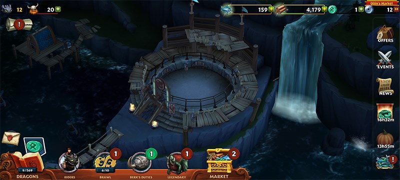 C&ocirc;ng tr&igrave;nh đấu trường thi đấu, nơi người chơi thể hiện bản lĩnh 