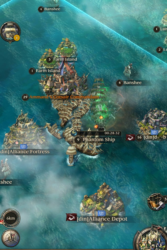 Đồ họa đẹp mắt trong Pirates of the Caribbean: ToW