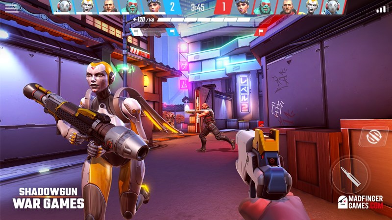 Shadowgun War Games mang đồ họa 3D rất đẹp mắt