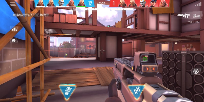 Game sử dụng g&oacute;c nh&igrave;n thứ nhất mang đặc trưng của thể loại FPS