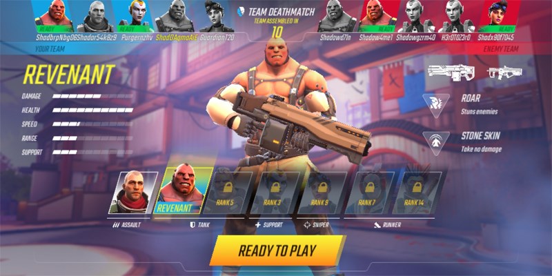 Dần mở kh&oacute;a được nhiều nh&acirc;n vật theo từng cấp độ