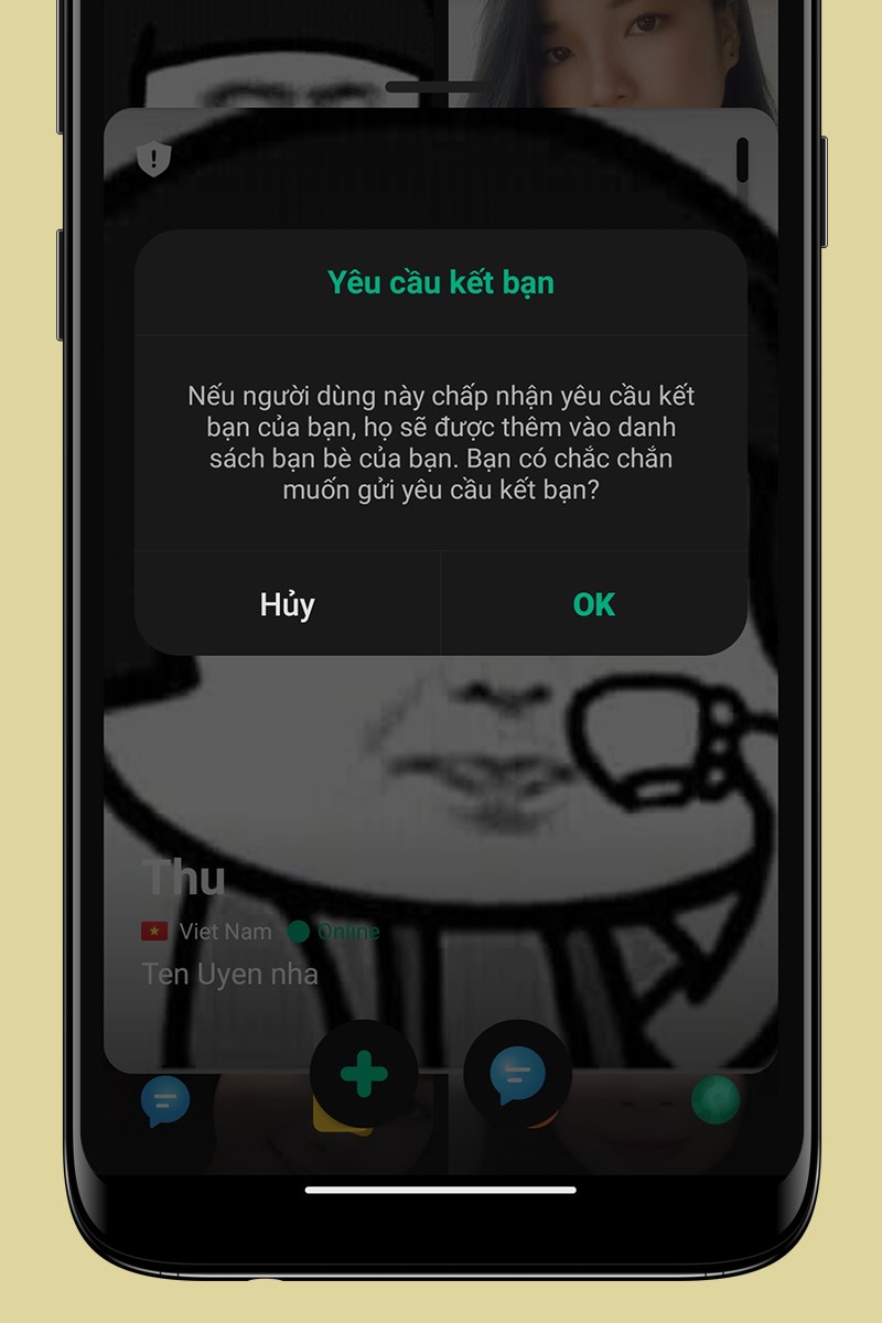 Thêm bạn mới