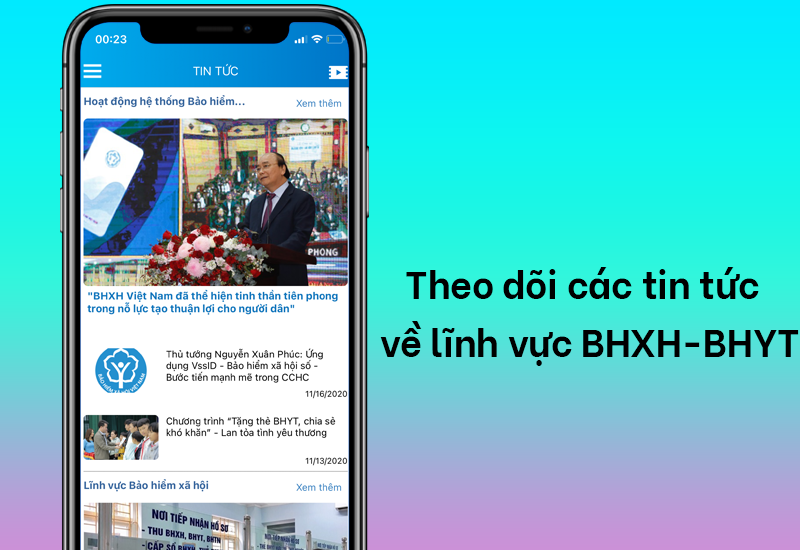 Theo dõi các tin tức về lĩnh vực BHXH-BHYT