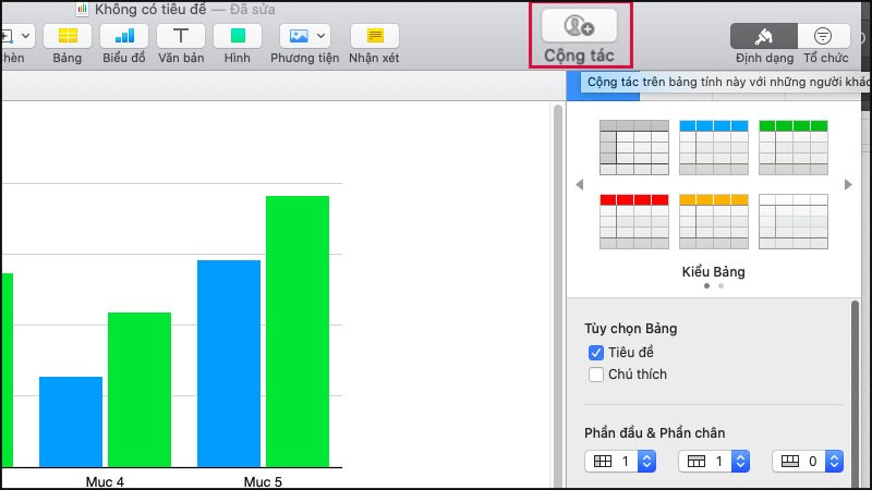 C&ugrave;ng l&agrave;m việc nh&oacute;m với t&iacute;nh năng cộng t&aacute;c