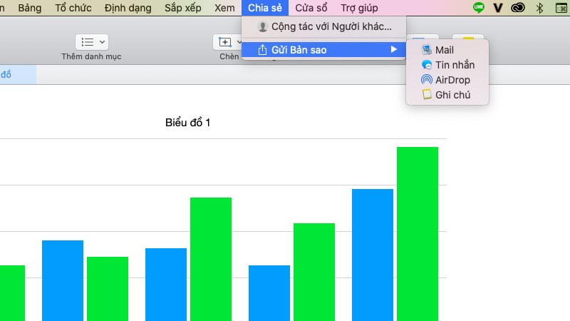 Chia sẻ dữ liệu c&ocirc;ng khai họặc giới hạn người xem cụ thể