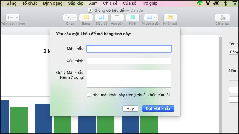 Bảo v&ecirc; dữ liệu bằng mật khẩu