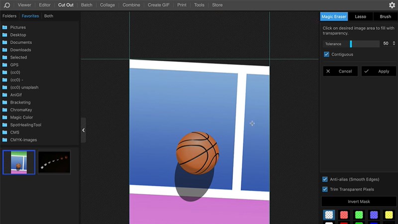 Xóa, tách ảnh khỏi nền dễ dàng