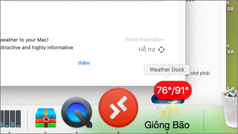 Theo d&otilde;i thời tiết chỉ với một c&uacute; click chuột