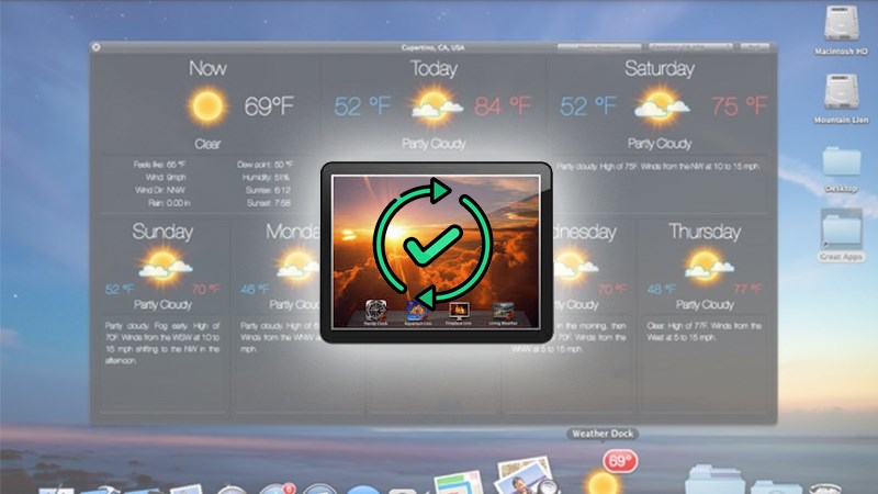 Cập nhật thời tiết cứ sau 60 ph&uacute;t
