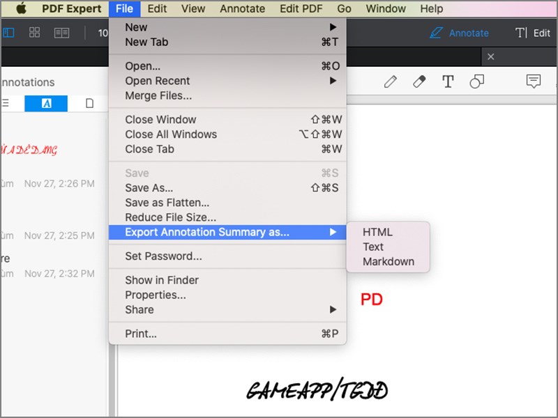 Chuyển đổi sang PDF sang c&aacute;c định dạng kh&aacute;c