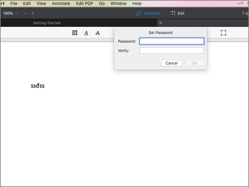 Đặt mật khẩu bảo vệ file PDF