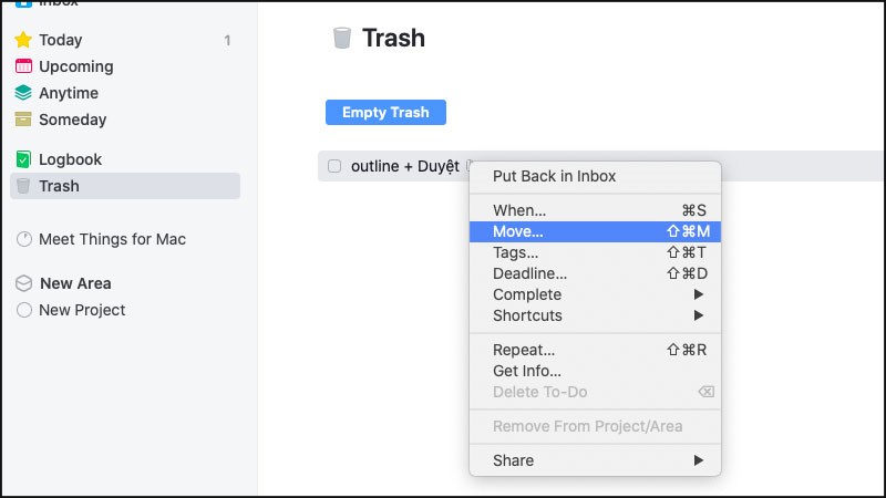 Kh&ocirc;i phục lại th&ocirc;ng tin dữ liệu khi lỡ x&oacute;a nhầm