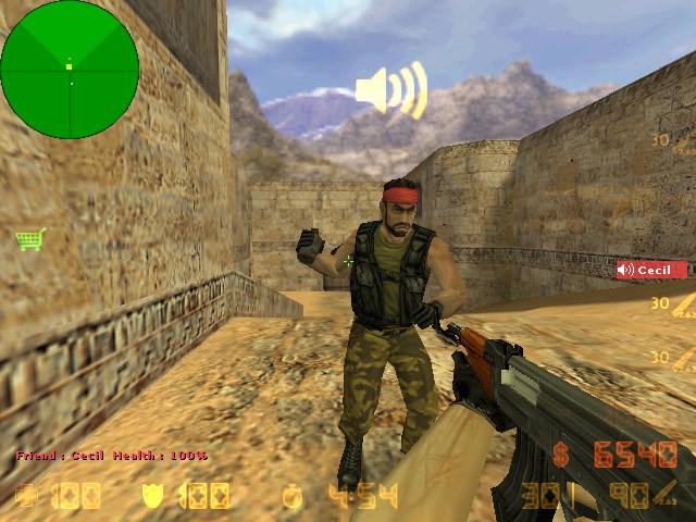 Hình ảnh trong game Counter Strike 1.6